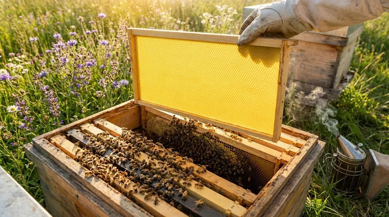 When might it be impossible for bees to draw out foundation? Key Conditions for Success