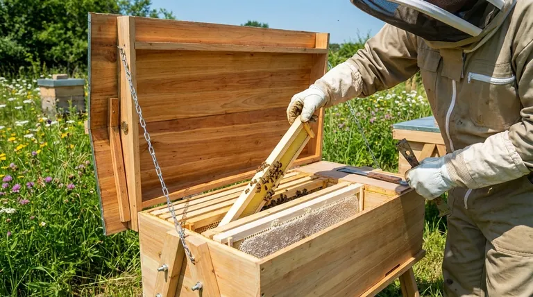 ما هي الخطوات اللازمة لمنع بناء الشمع المتقاطع في تربية النحل بدون أساسات؟ دليل للحصول على شمع مثالي