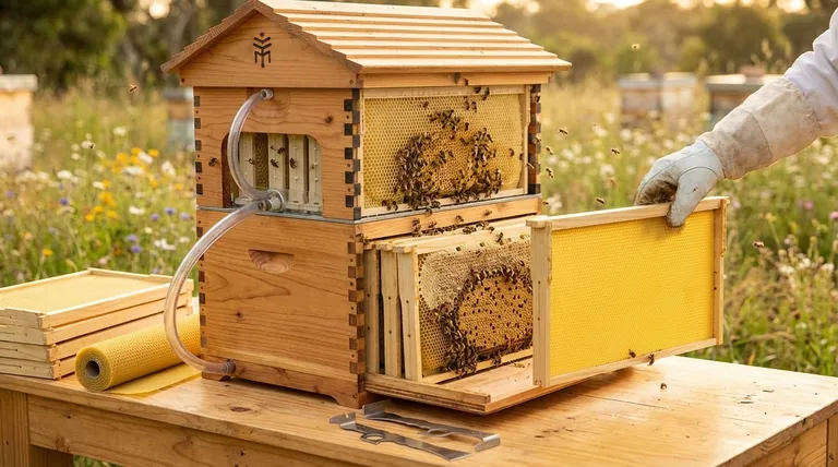 How does foundation work in a Flow Hive? A Guide to Its Unique Brood Box & Super System