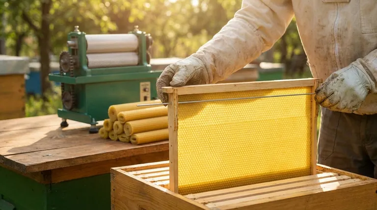 What are foundation support rods and how do they work? Strengthen Your Hive Frames & Prevent Blowouts
