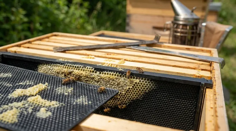 What are the benefits of using plastic foundation when replacing or repairing comb? Boost Hive Efficiency & Honey Yield