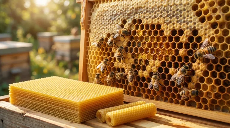 자연 벌집에서 일벌방과 수벌방의 크기는 어떻게 되나요? 자연 벌집 건축 가이드