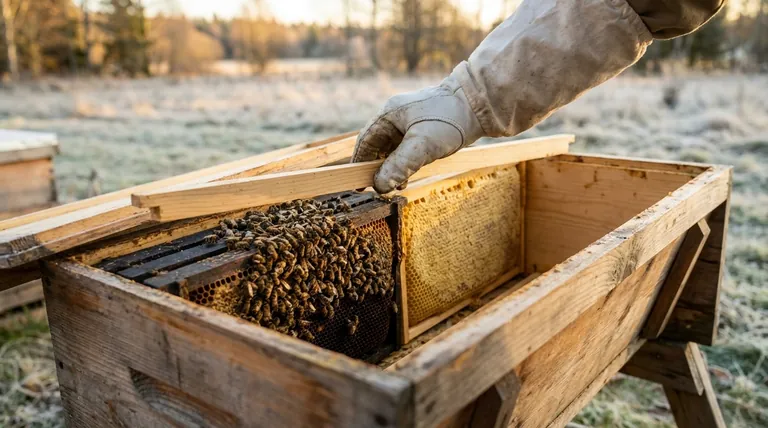 How is a top bar hive prepared for winter? A Guide to Safe Colony Survival