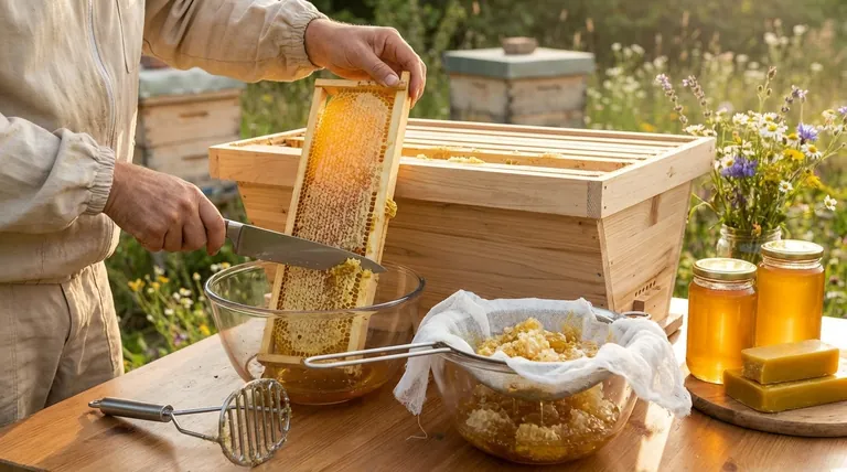What are the advantages of harvesting honey from a top bar hive? Low-Cost, Simple Harvesting for Beekeepers