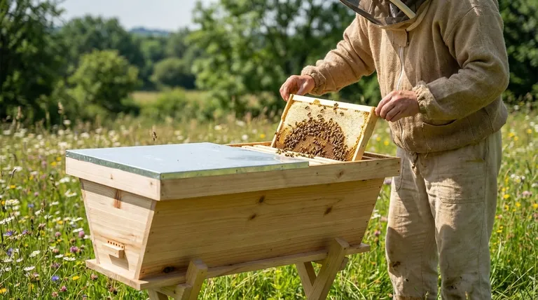 What are the features of a top bar hive? Discover the Horizontal, Foundationless Hive System
