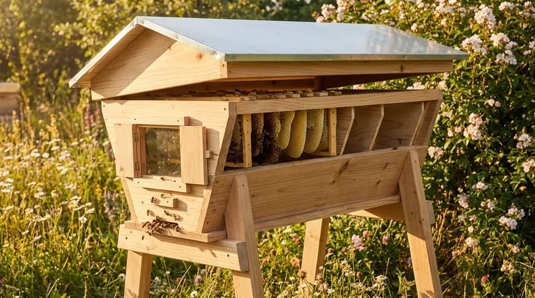 탑바 벌통의 주요 구성 요소는 무엇인가요? 자연 양봉 가이드