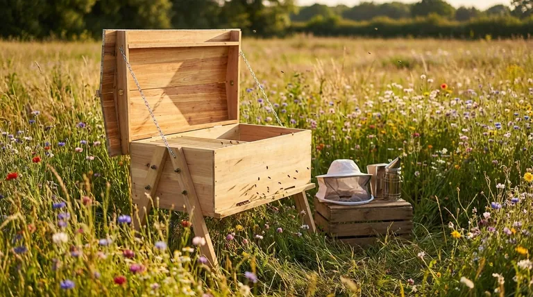 How does the design of a top bar hive benefit beekeepers? Ergonomic & Natural Beekeeping for Hobbyists