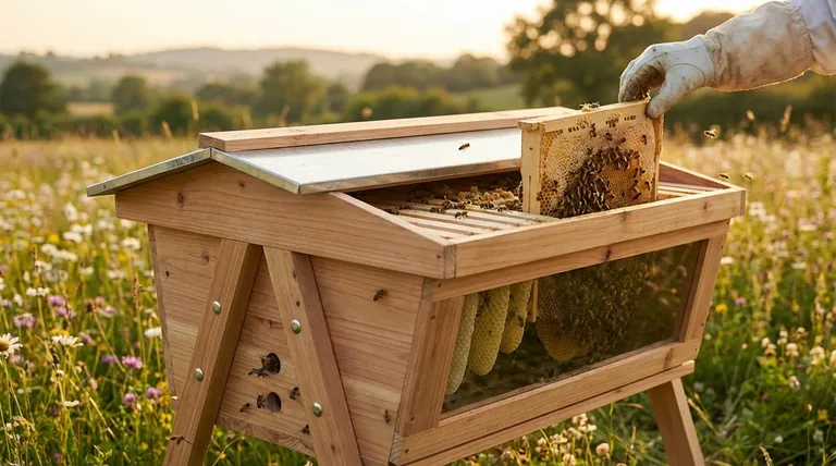 What is the purpose of the hive body in a top bar hive? The Complete Guide to Natural Beekeeping