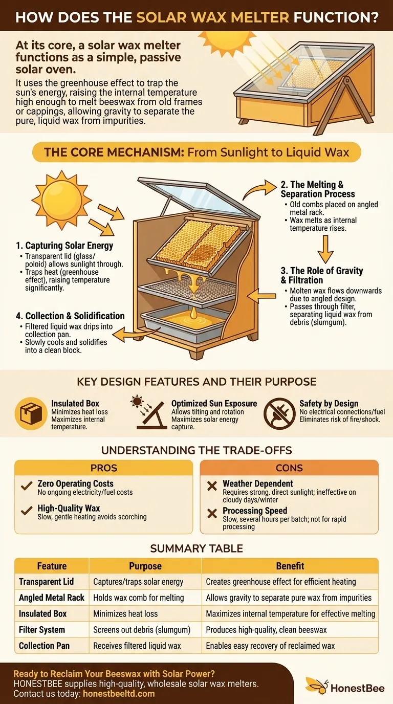 How does the Solar Wax Melter function? Harness Sunlight for Clean, Cost-Effective Wax Rendering Visual Guide