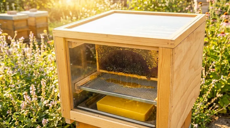 How does the Solar Wax Melter help in maximizing wax recovery? Boost Your Hive's Profitability