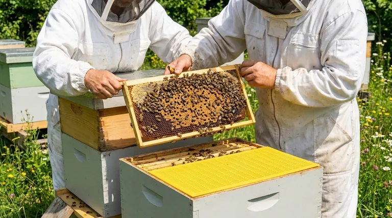 How do excluders help in disease checks within a hive? Streamline Hive Inspections for Better Health