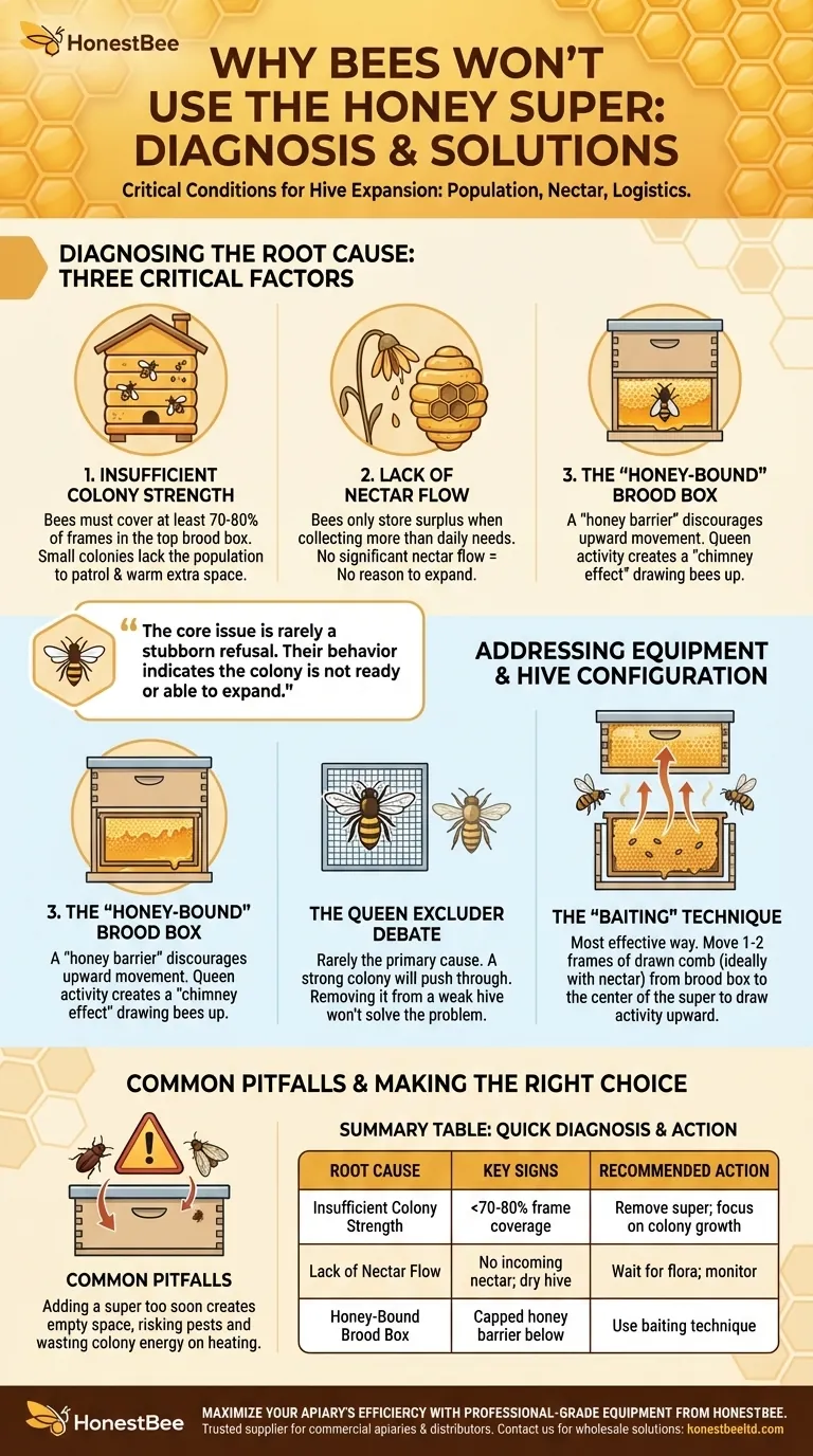 벌이 꿀통(honey super)을 사용하지 않을 경우 어떻게 해야 할까요? 벌통의 꿀 생산 잠재력을 최대한 발휘하세요 시각적 가이드
