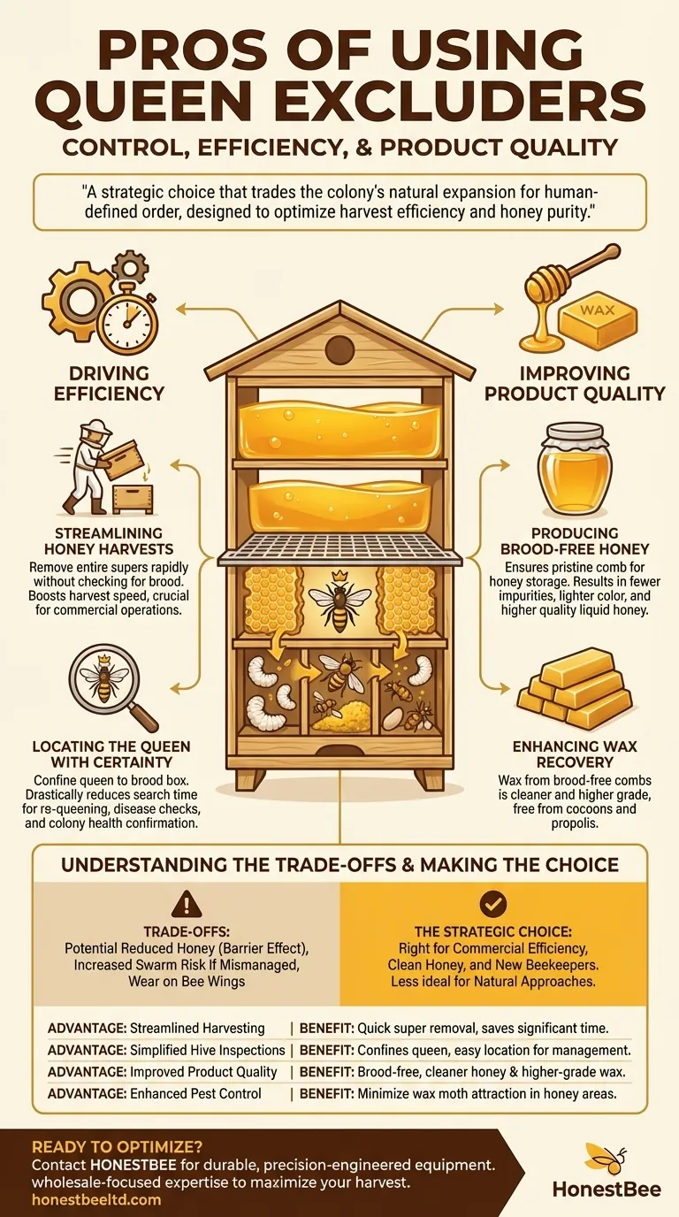 What are the pros of using queen excluders? Boost Honey Production & Hive Efficiency Visual Guide