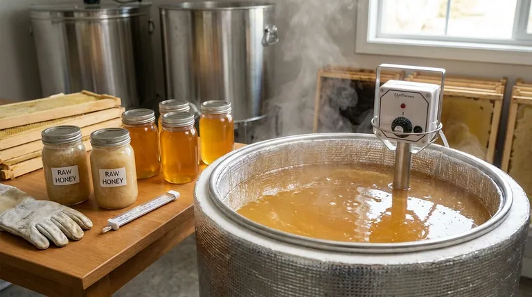 Como o mel é tratado termicamente? Equilibrando a Qualidade Comercial com a Integridade Natural