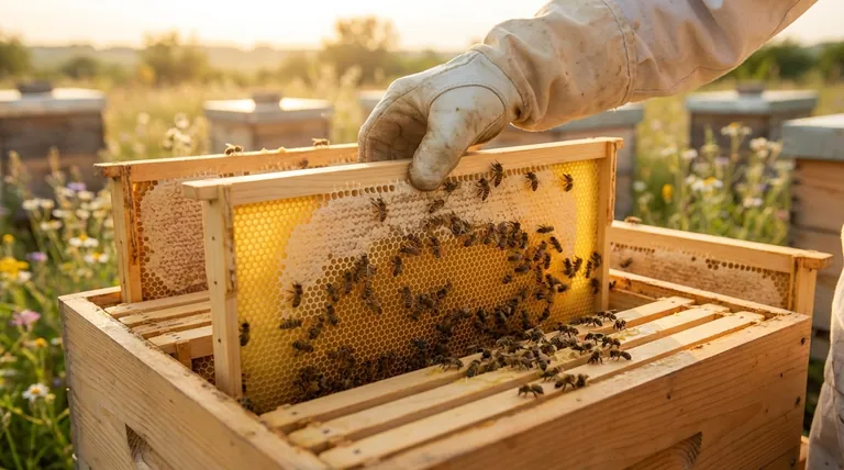 What are the advantages of using a comb foundation sheet? Boost Hive Productivity & Honey Yields