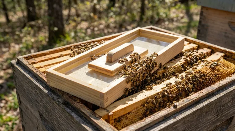 분할판 급수기 또는 설탕 급수기는 무엇이며 어떻게 사용됩니까? 벌통 내 급식 가이드