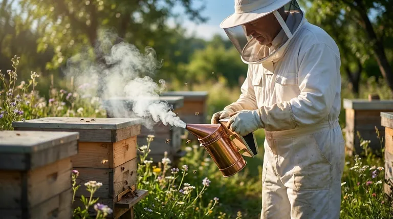 스모커란 무엇이며 양봉에서 어떻게 사용되나요? 차분하고 안전한 벌통 검사를 위한 필수 도구