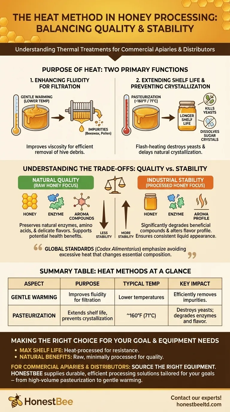 꿀 가공의 열처리 방식은 무엇인가요? 유통기한과 천연 품질의 균형 시각적 가이드