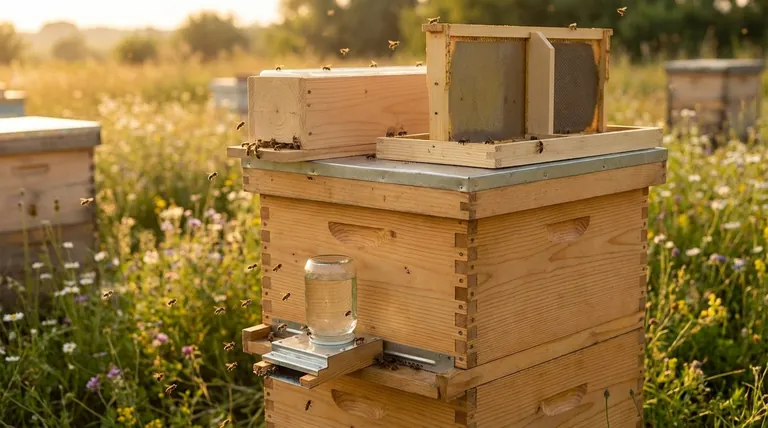 Welche verschiedenen Arten von Futtertrögen werden in Bienenstöcken verwendet? Optimieren Sie die Gesundheit und Ernährung des Bienenstocks