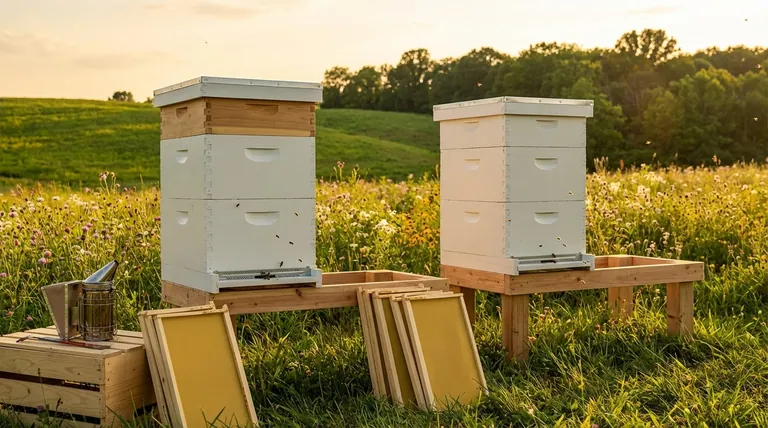 랑스트로스 벌통의 권장 시작 구성은 무엇인가요? 양봉장에 적합한 설정을 선택하세요