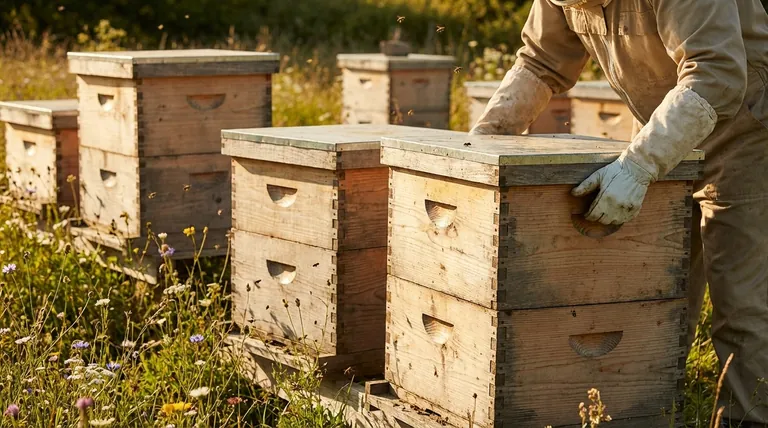 랑스트로스 벌통의 이지 그립 손잡이의 장점은 무엇인가요? 양봉 인체공학 및 장비 수명 향상