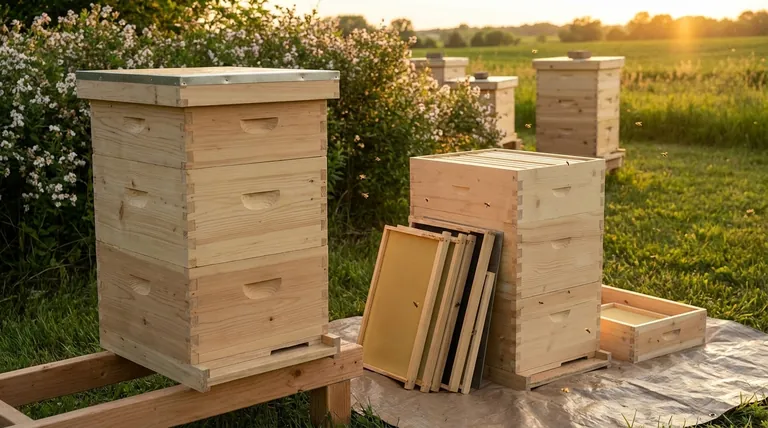 랭스트로스 벌통의 표준 크기는 무엇인가요? 8매형 대 10매형 및 깊이에 대한 안내