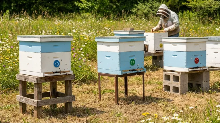 Por que um suporte de colmeia é recomendado para a apicultura? Eleve a Sua Colmeia para Saúde e Ergonomia