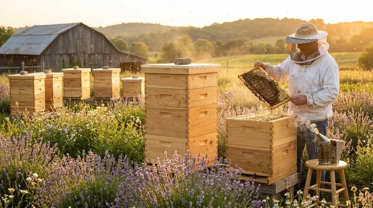 랑스트로스 벌통 디자인의 장점은 무엇인가요? 양봉장의 효율성과 꿀 생산량을 높이세요