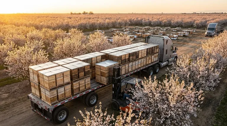 How are Langstroth Hives used in commercial pollination? The Key to Industrial-Scale Agriculture