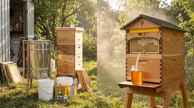 플로우 하이브는 저장 공간 요구 사항을 어떻게 줄여주나요? 올인원 양봉으로 공간을 극대화하세요