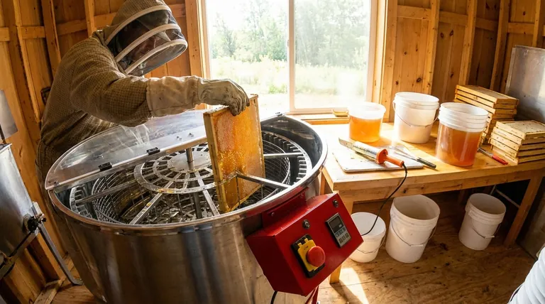전동 꿀 추출기는 작동하는 데 얼마나 걸리나요? 효율성을 높이기 위해 수확 작업을 자동화하세요