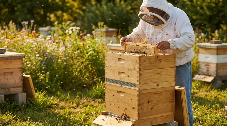 랑스트로스 벌통의 상자는 어떤 용도로 사용되나요? 모듈식 양봉 성공 가이드