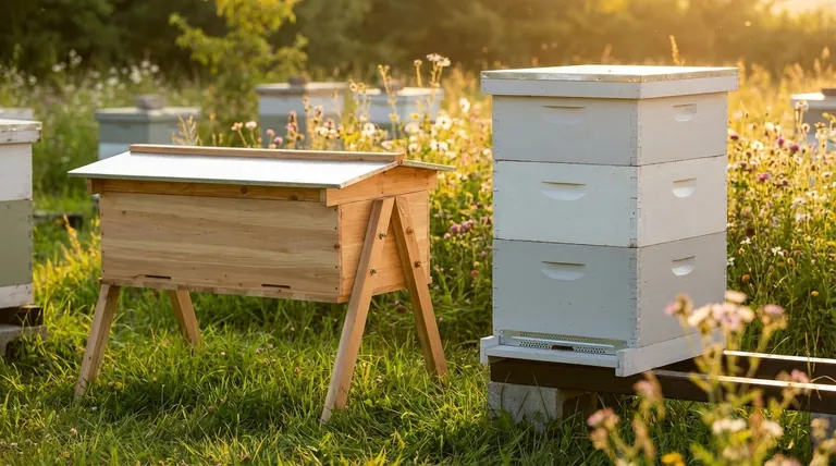 Wie unterscheiden sich die Designs von Top-Bar-Bienenstöcken und Langstroth-Bienenstöcken in Bezug auf die Kastenstruktur? Wählen Sie Ihre Imkerphilosophie