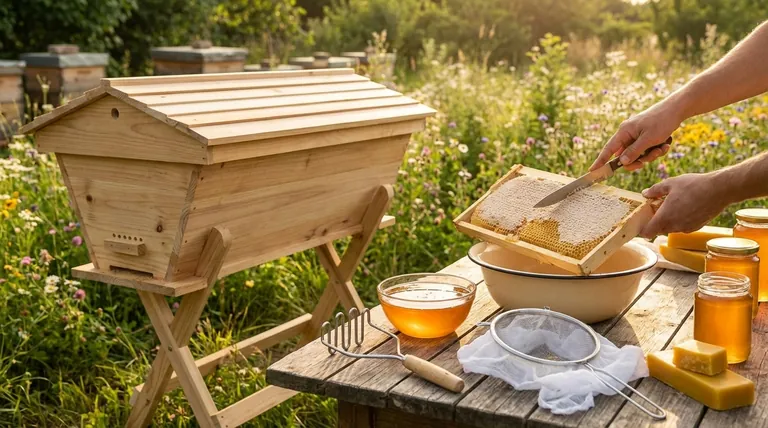 ¿Cuáles son las ventajas de una colmena de barra superior? Logre una cosecha de miel sencilla y de bajo costo