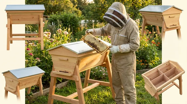 탑바 벌통의 장점은 무엇인가요? 자연 친화적이고 부담이 적은 양봉