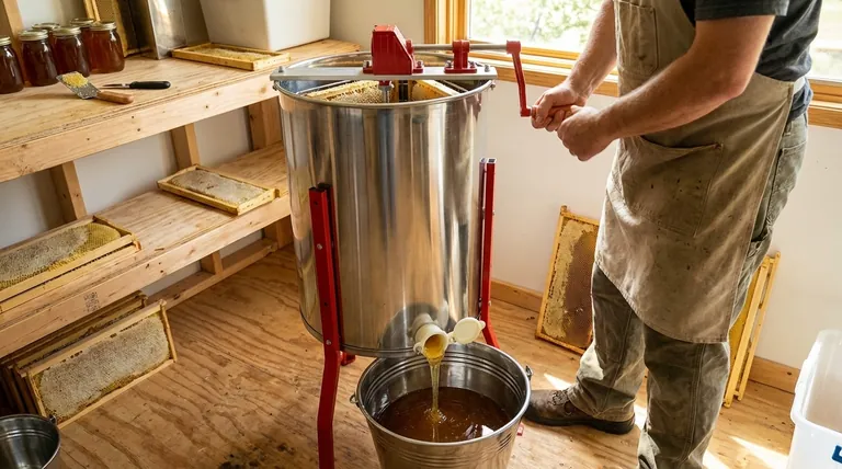 What does a honey spinner do? Maximize Honey Yields & Protect Your Hive's Health