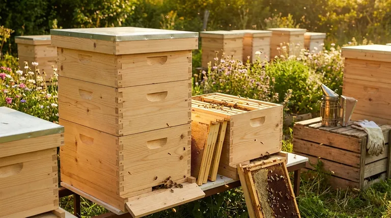 Qual è la struttura di base di un alveare Langstroth? Una guida per il successo dell'apicoltura modulare