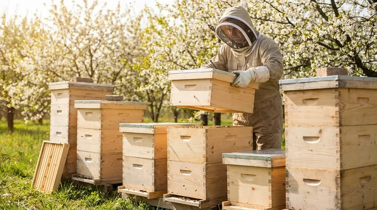 How do beekeepers manage the growth of a Langstroth hive? A Guide to Strategic Space Management