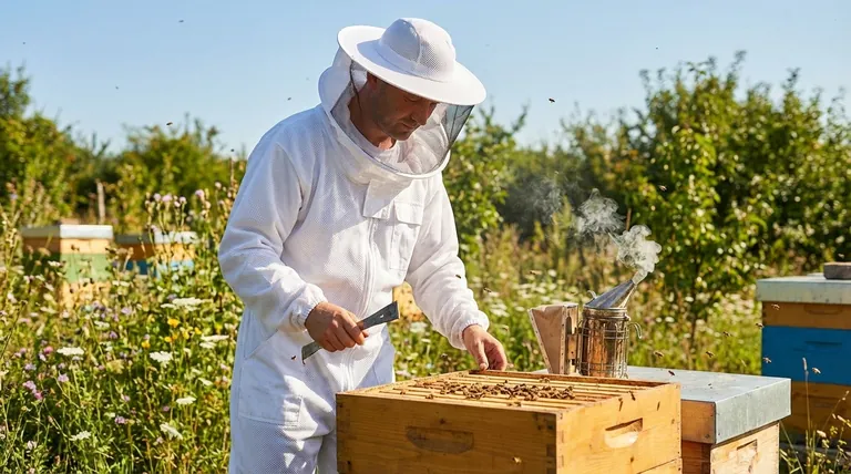 양봉에서 벌 보호복의 목적은 무엇인가요? 안전한 벌집 관리를 위한 필수 보호 장비