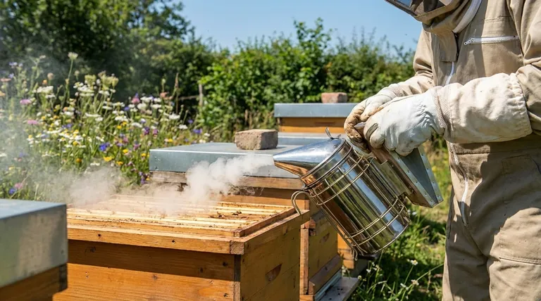벌통 훈연기는 어떻게 작동하며 그 목적은 무엇인가요? 안전하게 벌통 검사 마스터하기
