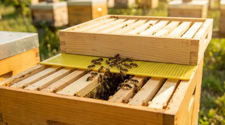 What is the function of a queen excluder in beekeeping? Achieve Purer Honey & Easier Hive Management