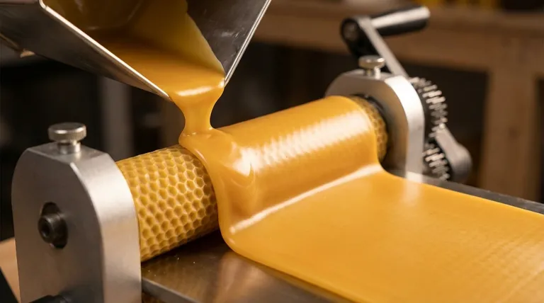 밀랍 판재 및 압인 공정의 공급 단계에서 어떤 일이 발생합니까? 완벽한 기초 시트를 보장하세요