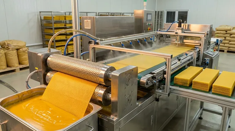 완전 자동 밀랍 소초 생산 기계의 주요 구성 요소는 무엇입니까? 양봉 생산을 최적화하세요