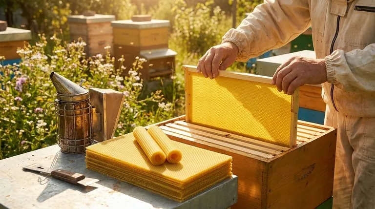 What role do wax foundation sheets play in beekeeping? Boost Hive Productivity & Honey Yield