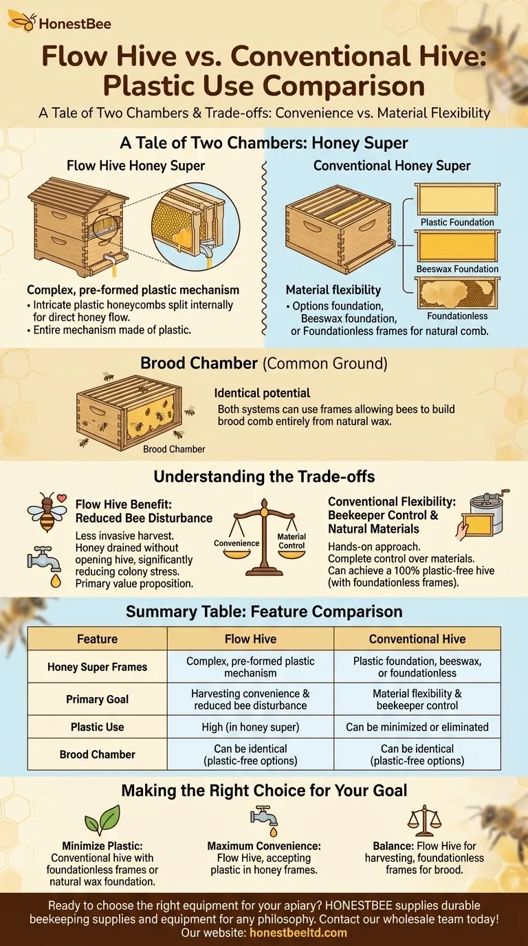 플로우 하이브(Flow Hive)는 기존 양봉 방식과 비교했을 때 플라스틱 사용량이 어떻습니까? 명확한 분석 시각적 가이드