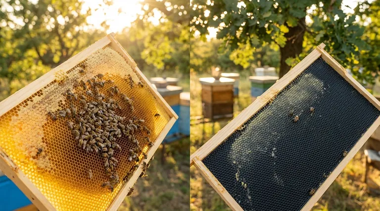 플라스틱 소초와 밀랍 소초는 어떻게 다른가요? 벌통 성공을 위한 최적의 선택