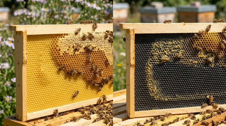 Is beeswax foundation better for bee health? Choose the Right Foundation for a Thriving Hive