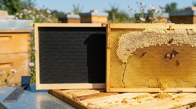 Does plastic foundation require less maintenance than beeswax? A Guide to Durable Hive Management