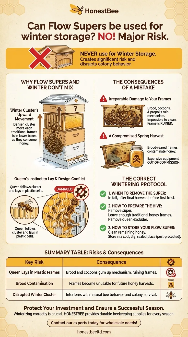 Can Flow Supers be used for winter storage? Protect Your Hive and Equipment from Damage Visual Guide