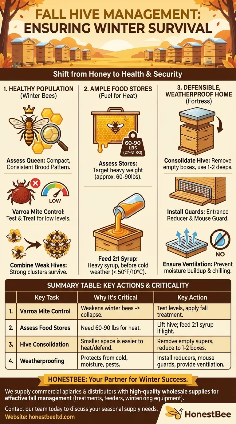 가을에 벌통 관리를 위해 무엇을 해야 할까요? 겨울 생존을 위한 양봉가 가이드 시각적 가이드